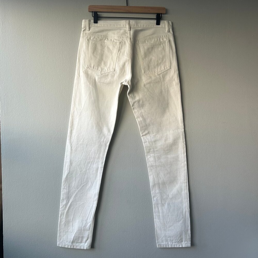 APC Petit Standard Jeans Women 31 White Denim - Picture 2 of 8